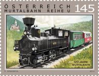 (2014) MiNr. 3163 ** - Rakousko - Železnice - 120 Let Murtalbahn