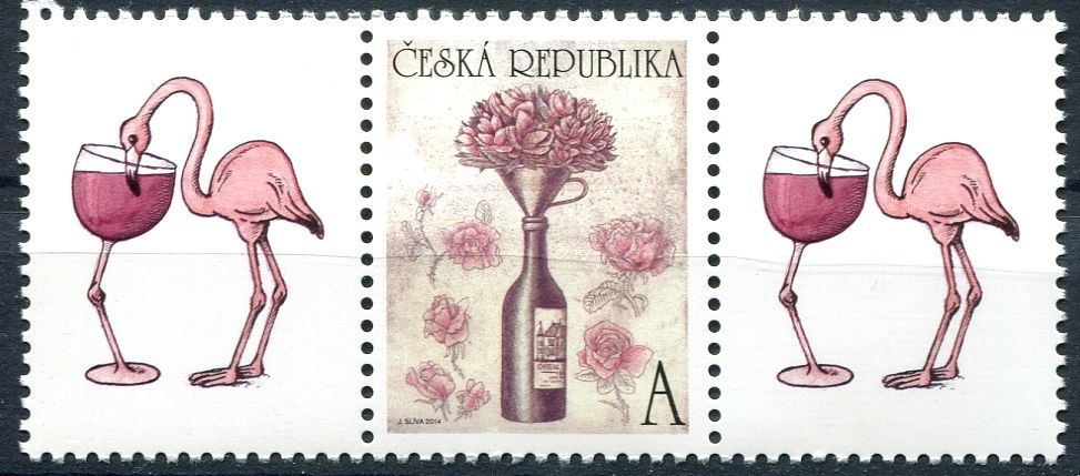 Česká pošta (2014) č. 822 ** S1 - Česká republika - Bouquet "A"