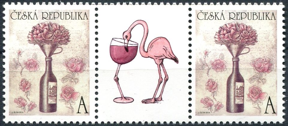 Česká pošta (2014) č. 822 ** S2 - Česká republika - Bouquet "A"