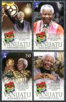 (2014) MiNr. 1528 - 1531 ** - Vanuatu - Nelson Mandela