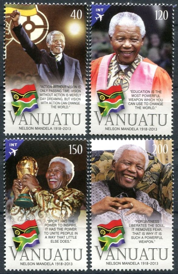 Vanuatu post (2014) MiNr. ** - Vanuatu - Nelson Mandela