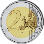 (2015) 2€ - Francie - Mír v Evropě (UNC)