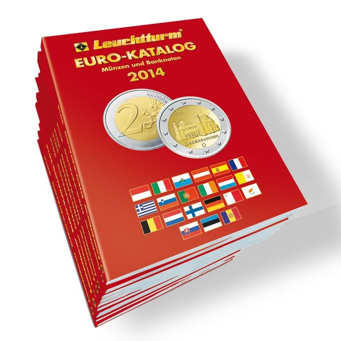 Euro katalog AN (angličtina) - mince a bankovky 2014