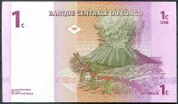 Kongo - (P 80) 1 Centime (1997) - UNC