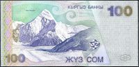 Kyrgyzstán (P21) - 100 Som (2002) - UNC